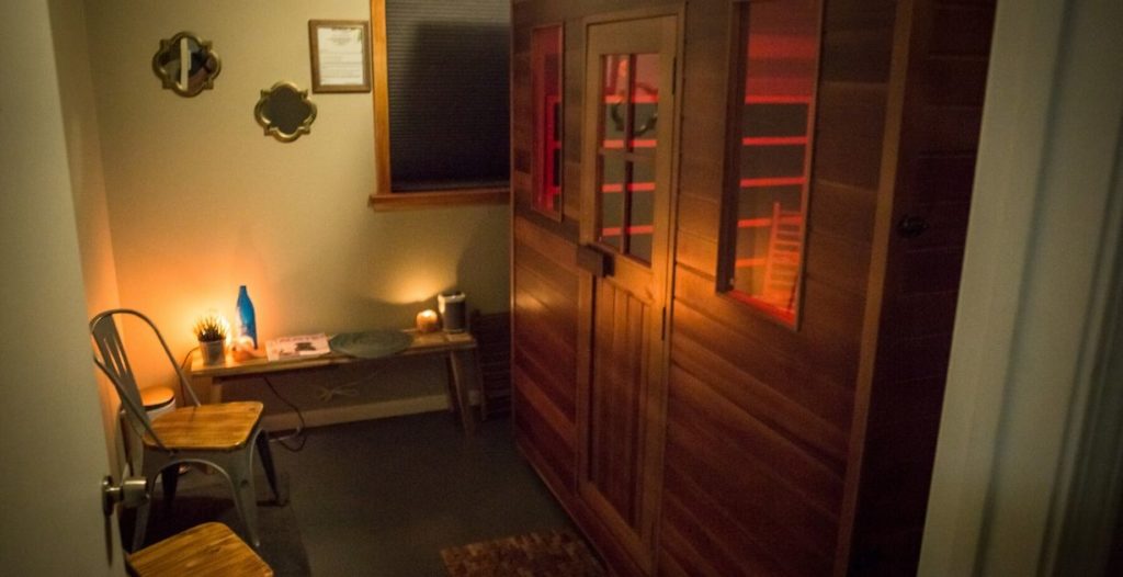 Austin Infrared Sauna at Sage Blossom