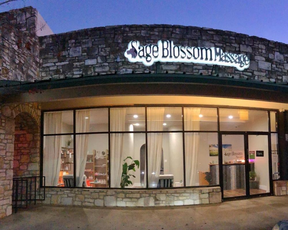 A picture of the front of Sage Blossom Massage on Oak Hill